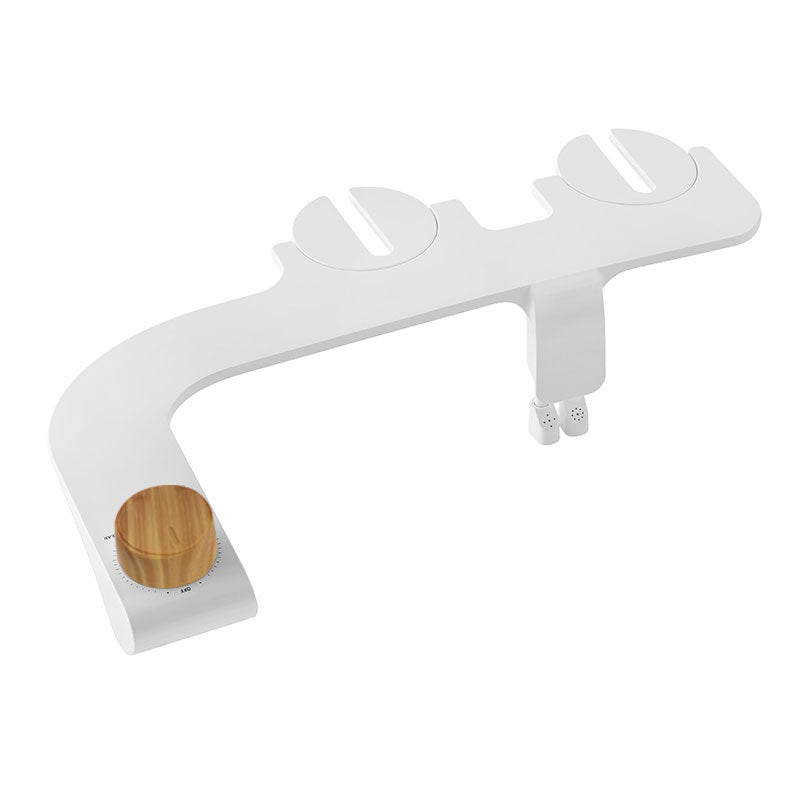 Ultra-thin Battery-free Bidet with Dual Nozzles