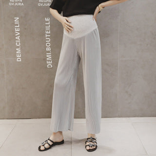 2021 Spring Summer Maternity Wide-leg Casual Trousers